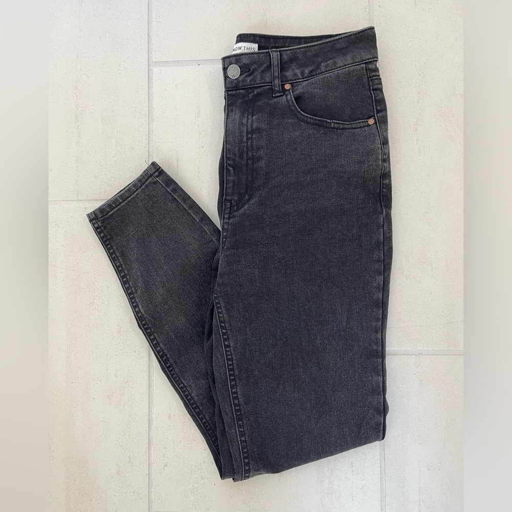 And Now This | Black Skinny Jeans | Size 29